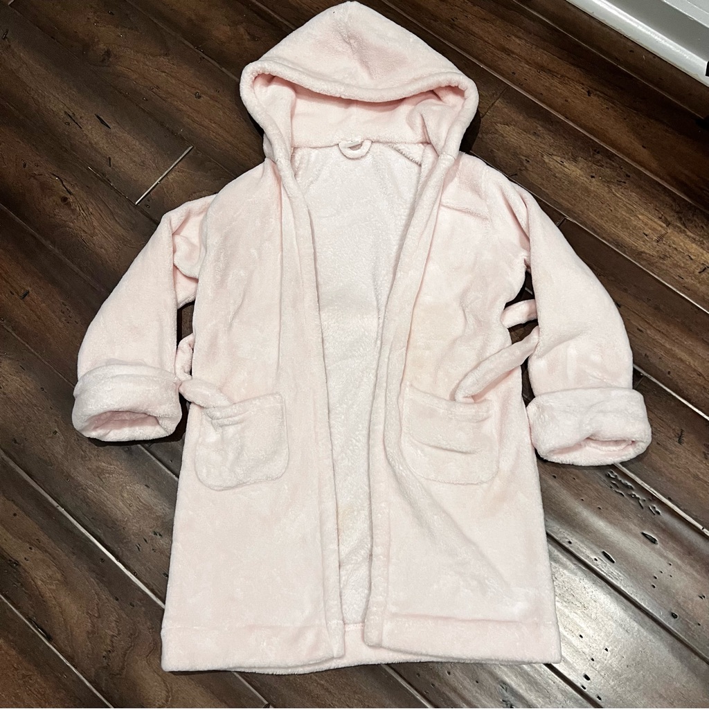 Cozy Pink Kids Hooded Jacket